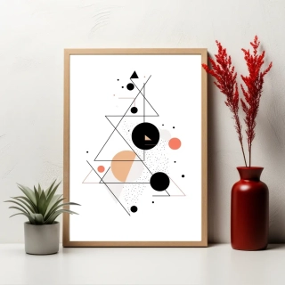 Plakát - Barevná kompozice 