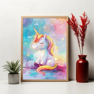 Plakát - Jednorožčí duha