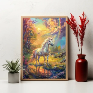 Plakát - Magický svět jednorožců