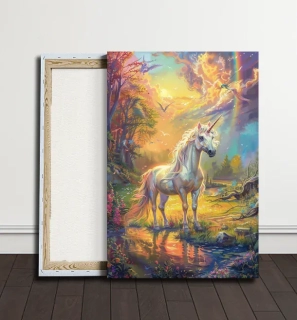 Obraz - Magický svět jednorožců