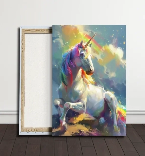Obraz - Světlý jednorožec