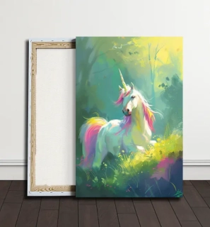 Obraz - Tajemný svět jednorožců