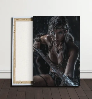 Obraz - Bojovnice z vikingu