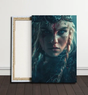 Obraz - Vikingská válečnice z Birky