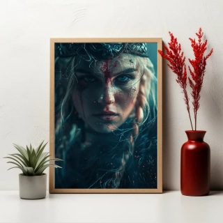 Plakát - Vikingská válečnice z Birky