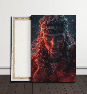 Obraz - Válečná vikingská paní