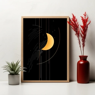 Plakát - Měsíční rozpětí 