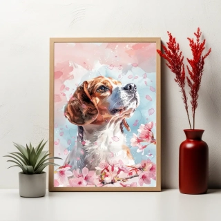 Plakát - Hravý Bígl