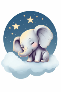 Plakát - Malé slůně