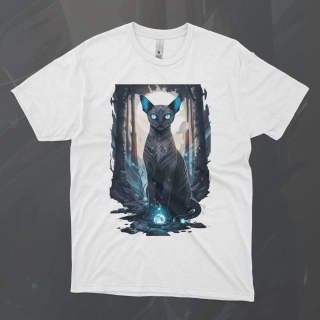 Dámské tričko - Moonlit Cat