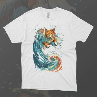 Pánské tričko - Ocean Cat