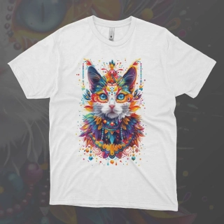 Dámské tričko - Carneval Cat