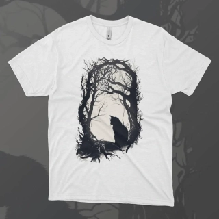 Dámské tričko - Midnight Cat