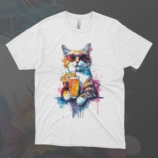 Dámské tričko - Cool Cat