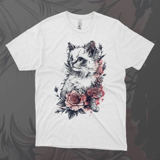 Dámské tričko - Garden Cat