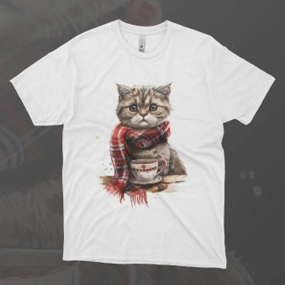 Dámské tričko - Tea Cat