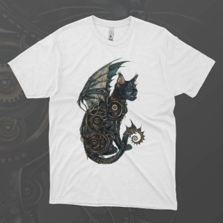 Dámské tričko - Steampunk Cat