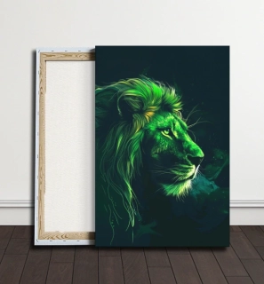 Párový obraz - Lev