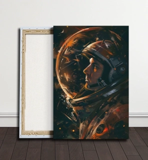 Párový obraz - Astronaut