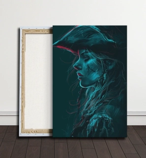 Párový obraz - Pirátka