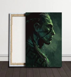 Párový obraz - Kmenový lovec