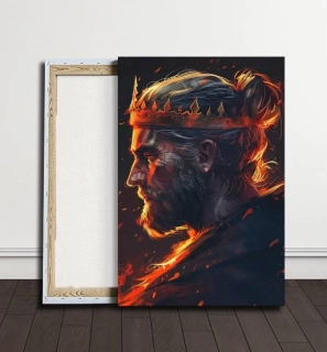 Párový obraz - Král