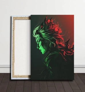 Párový obraz - Lovkyně démonů