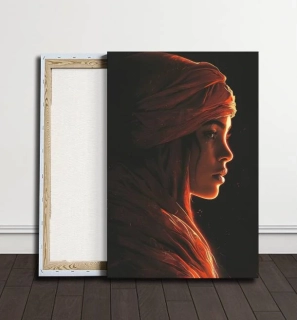 Párový obraz - Pouštní nomádka