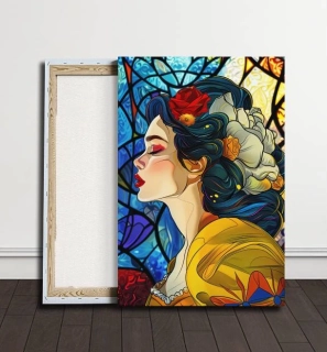 Párový obraz - Sněhurka