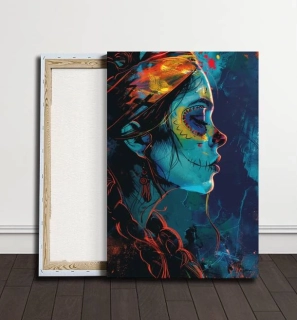 Párový obraz - Voodoo žena