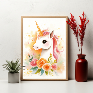 Plakát - Vířívý jednorožec 