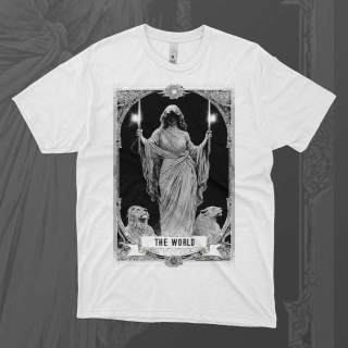 Dámské tričko - The World - Svět - Tarot - Velká arkána