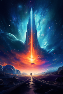 Obraz - Výšky vesmírné civilizace - Vesmírná touha