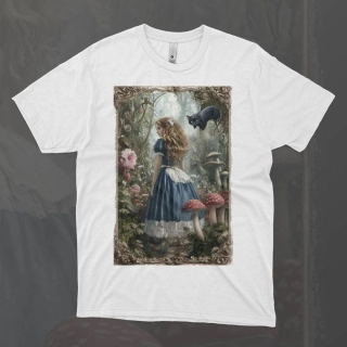 Dámské tričko - Alenka v říši divů – Alice in Wonderland
