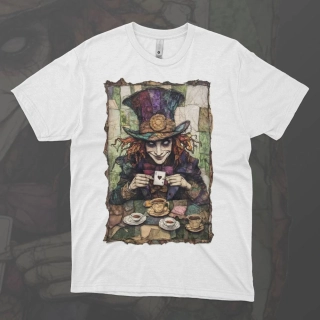 Dámské tričko - Kloboučníkův čaj – Hatter’s Tea Time