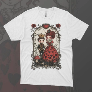 Pánské tričko - Srdcová dvojice – Royal Hearts