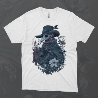 Pánské tričko - Černé Proroctví – Plague Doctor - Morový Doktor