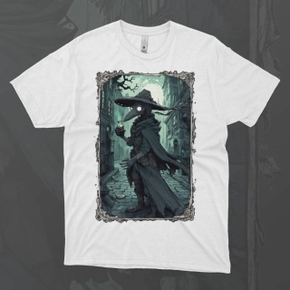 Pánské tričko - Oči Zkázy – Plague Doctor - Morový Doktor