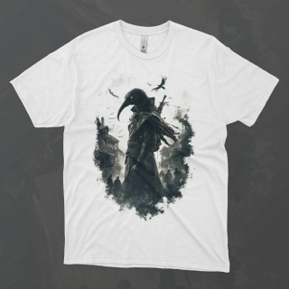 Pánské tričko - Pohřební Chirurg – Plague Doctor - Morový Doktor