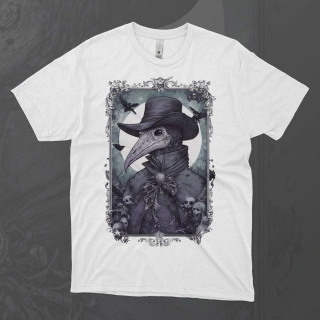 Dámské tričko - Temný Lékař – Plague Doctor - Morový Doktor