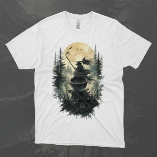 Dámské tričko - Baba Jaga – Lesní Čarodějnice