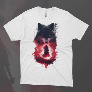 Dámské tričko - Červená Karkulka – Les Krvavých Stop