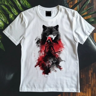 Pánské tričko - Červená Karkulka – Lovkyně Bestií