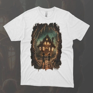 Pánské tričko - Jeníček a Mařenka – Pekelný Perníček