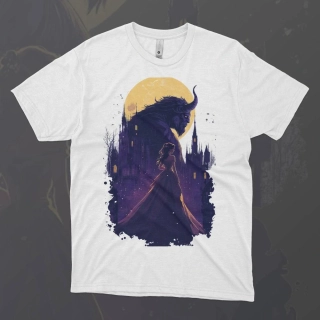 Pánské tričko - Kráska a Zvíře – Bestie ze Stínů