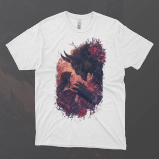 Dámské tričko - Kráska a Zvíře – Prokletá Růže