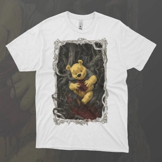 Pánské tričko - Medvídek Pú – Krvavé Pohrdání