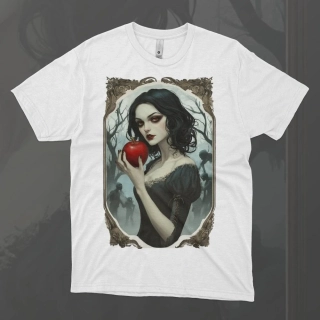 Dámské tričko - Sněhurka – Temné Jablko