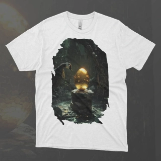 Dámské tričko - Zlatá Husa – Temný Poklad