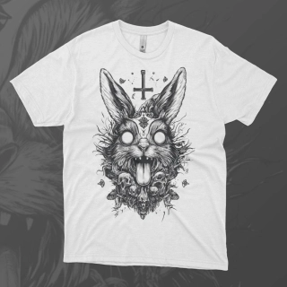 Dámské tričko - Králík Z Temnoty - Démonický bestiář